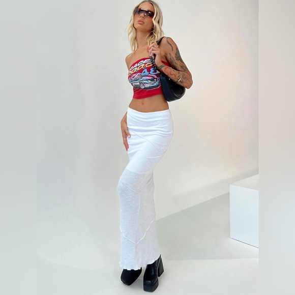 White maxi skirt - Picture 2 of 5